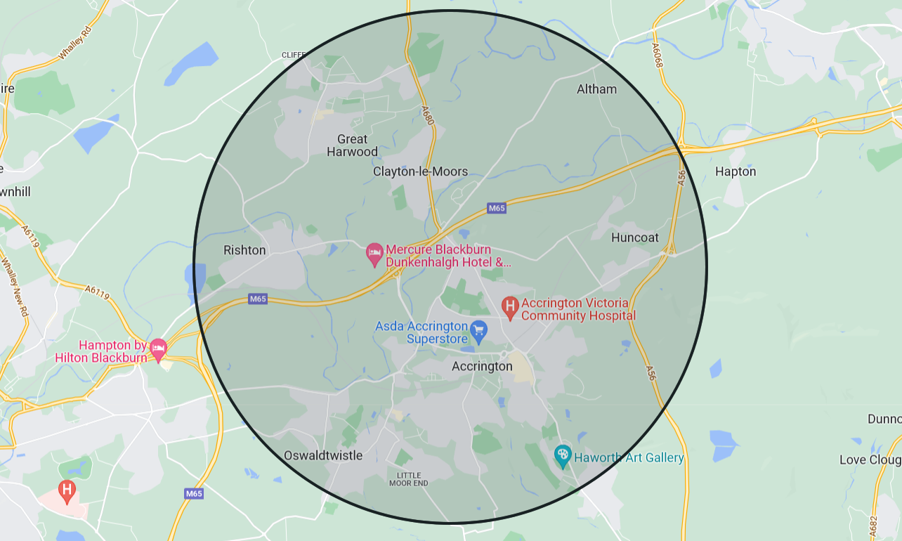 accrington airport transfers